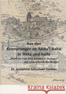 Aus den Erinnerungen an Abdu'l-Baha In Akka und Haifa Alexander Meinhard 9783735743466 Books on Demand