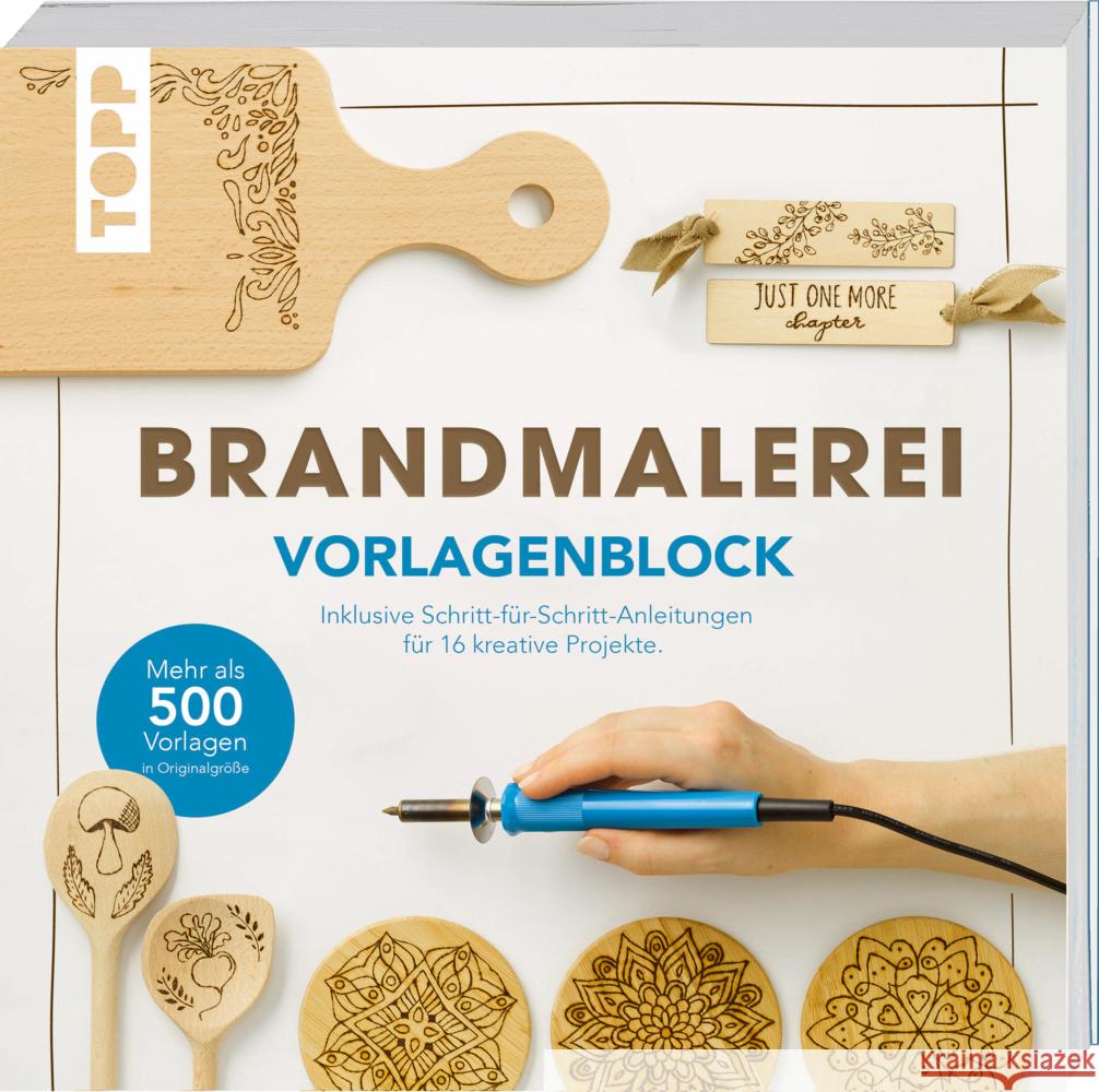 Brandmalerei. Vorlagenblock. Mehr als 500 Vorlagen in Originalgröße. frechverlag, Hörnecke, Alice, Herzog, Alice 9783735852649 Frech