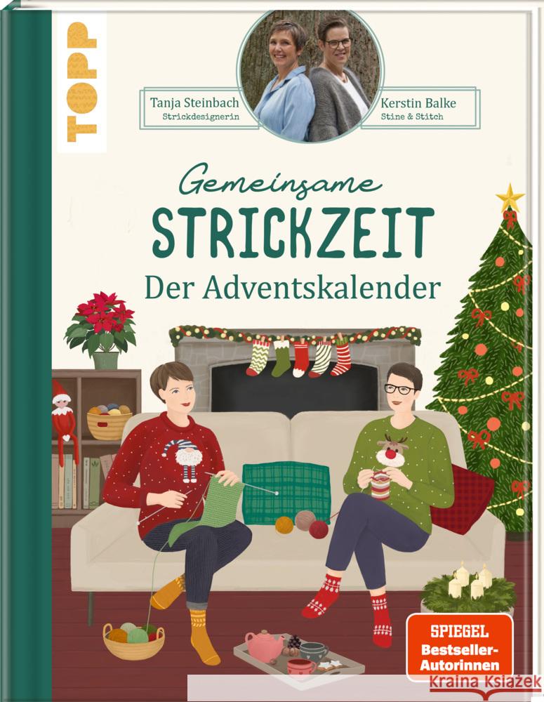 Gemeinsame Strickzeit. Der Adventskalender Steinbach, Tanja, Balke, Kerstin 9783735870490 Frech