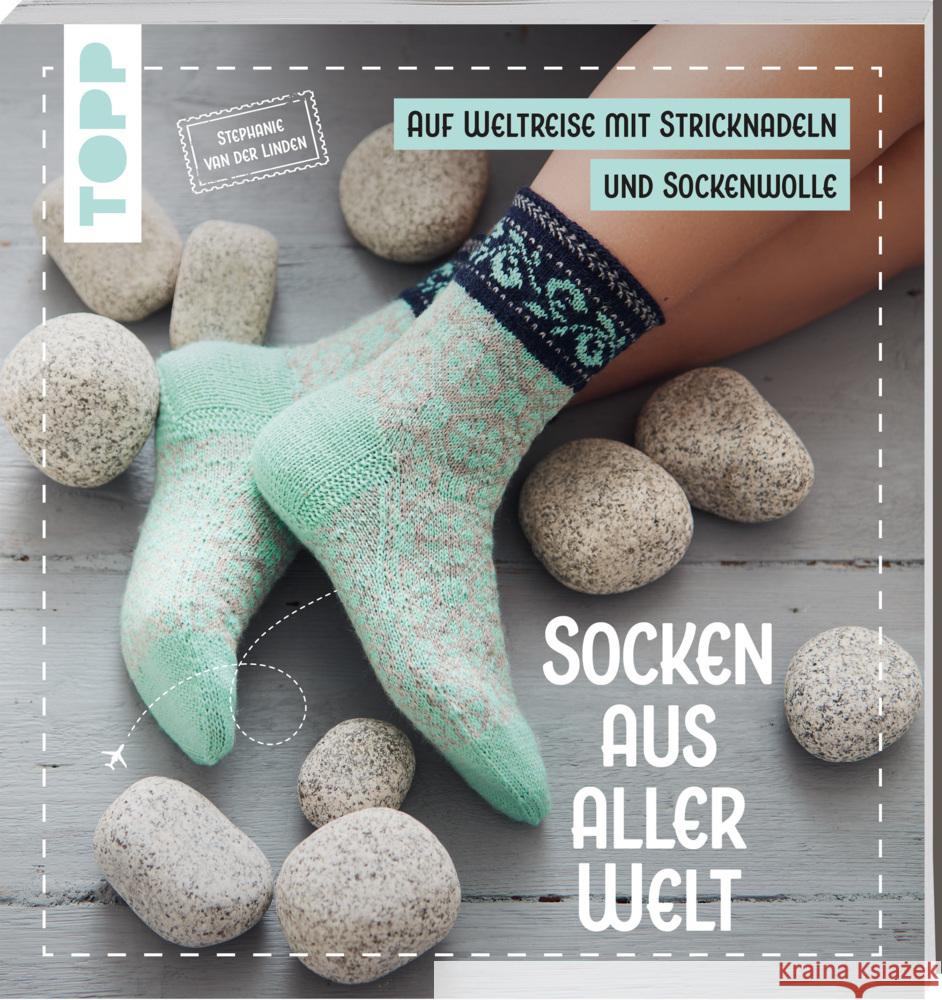 Socken aus aller Welt van der Linden, Stephanie 9783735870841