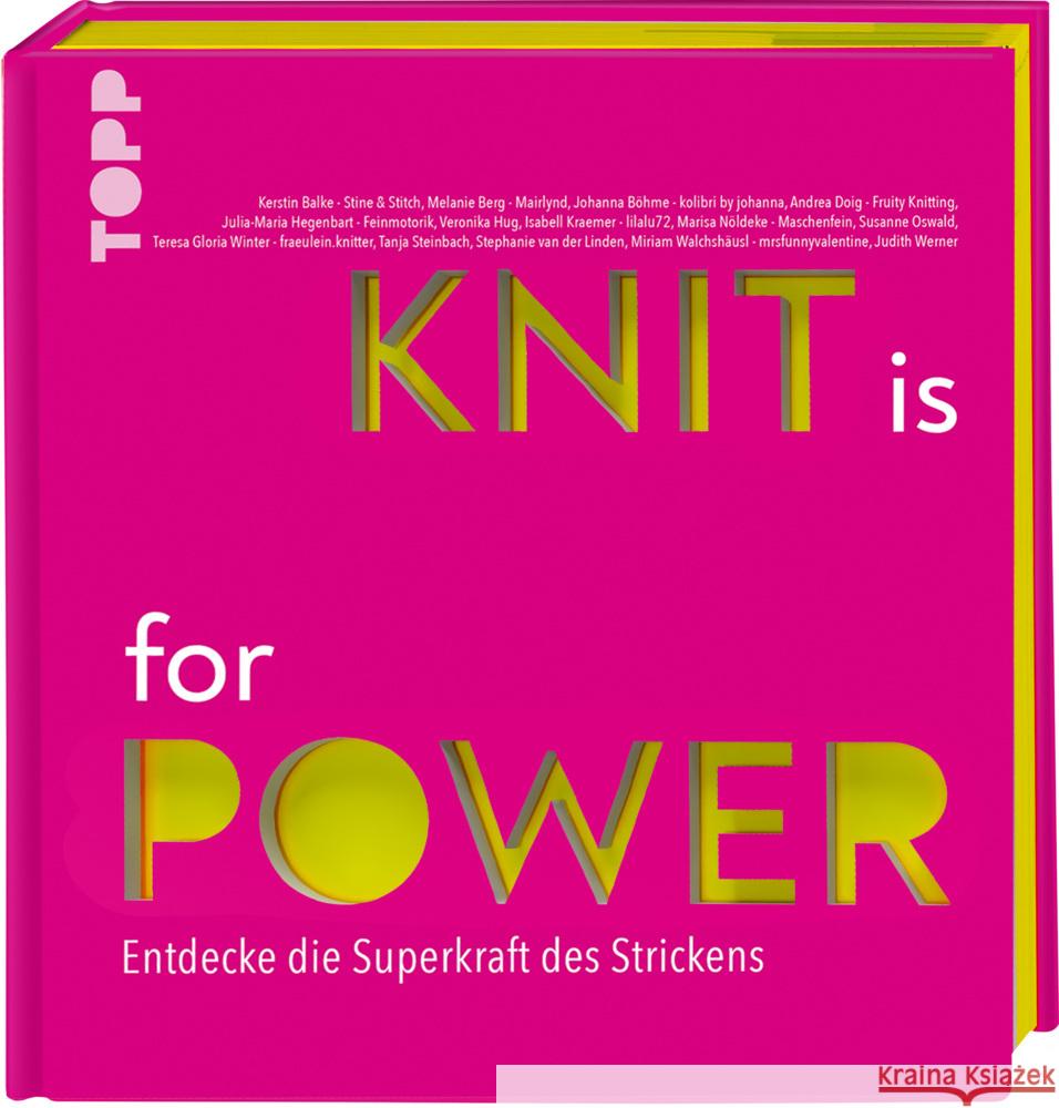 KNIT is for POWER frechverlag, Oswald, Susanne, Steinbach, Tanja 9783735871237 Frech