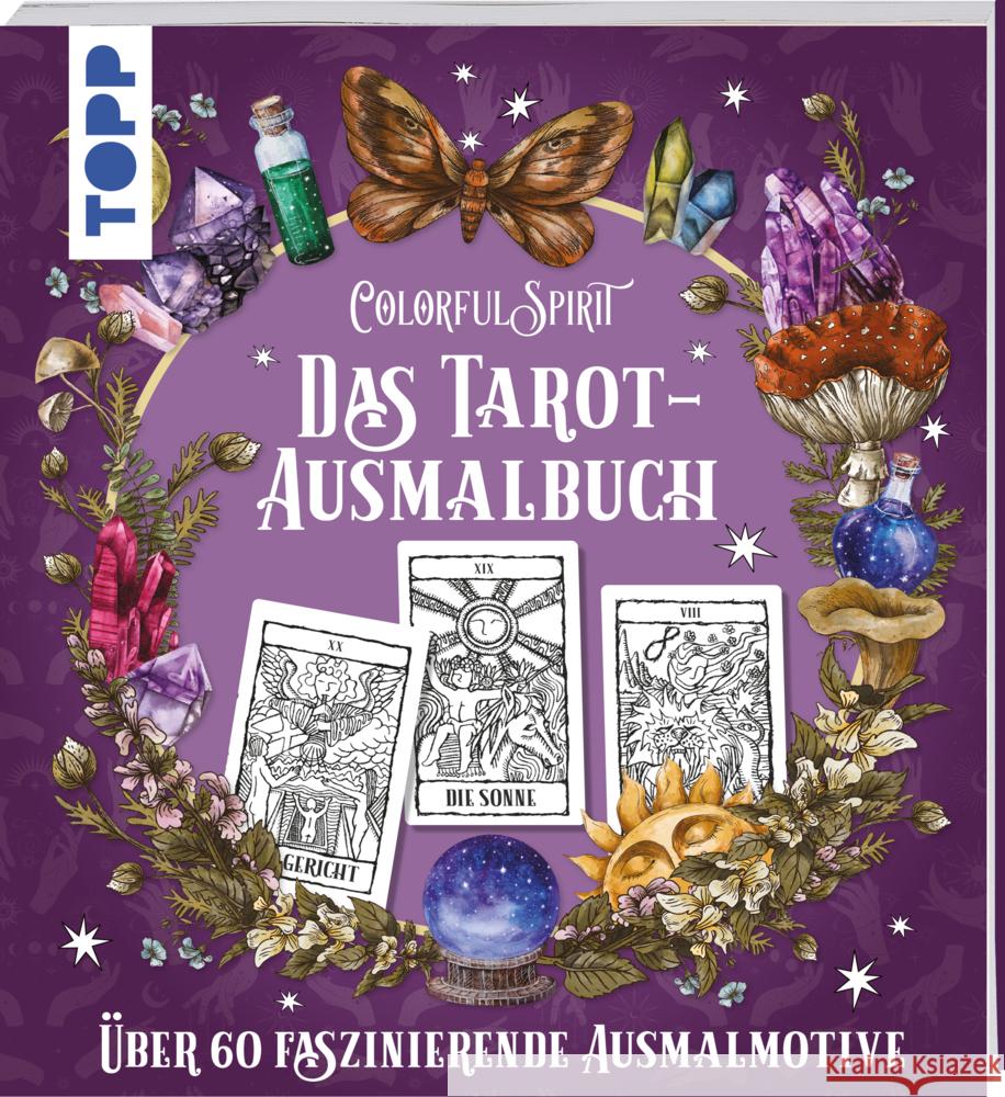 Colorful Spirit - Das Tarot-Ausmalbuch frechverlag 9783735880307