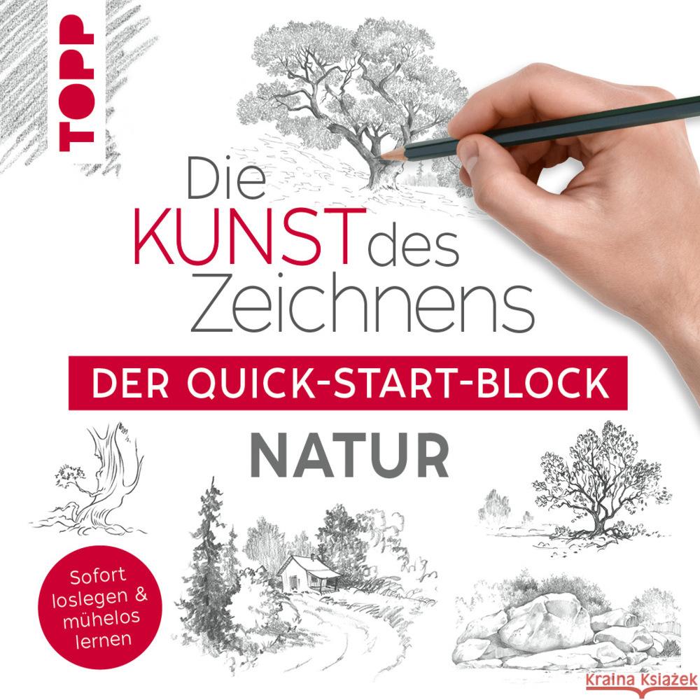 Die Kunst des Zeichnens Natur. Der Quick-Start-Block frechverlag 9783735880352