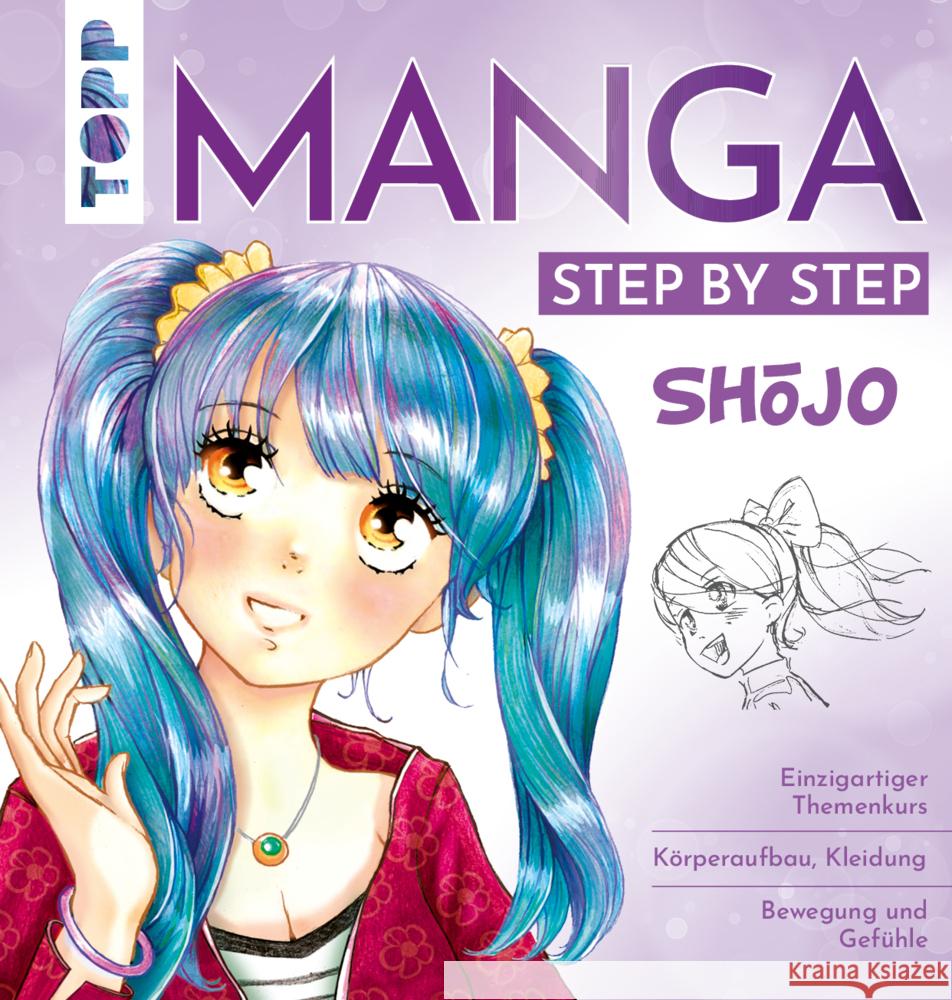 Manga Step by Step Sh jo Keck, Gecko 9783735880406 Frech