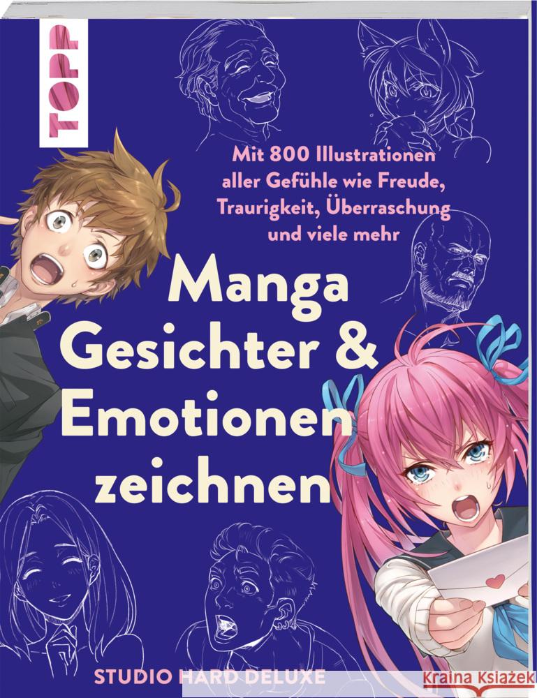 Manga Gesichter & Emotionen zeichnen Studio Hard Deluxe 9783735881168 Frech