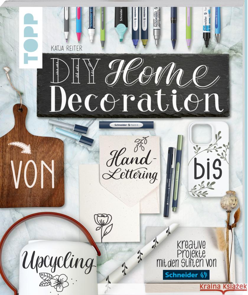 DIY Home Decoration - von Handlettering bis Upcycling Reiter, Katja 9783735881588