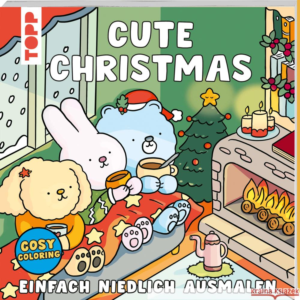 Cosy Coloring - Cute Christmas Guillet, Anna 9783735882448 Frech