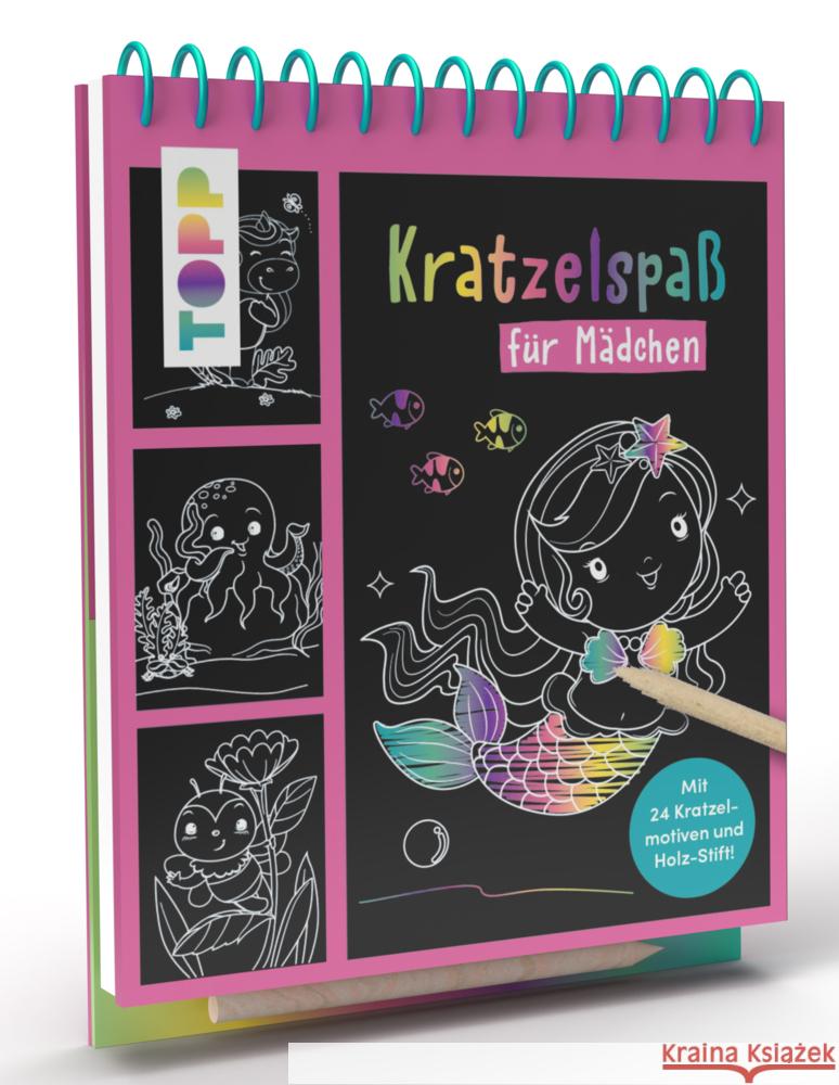 Kratzelspaß für Mädchen frechverlag 9783735891129