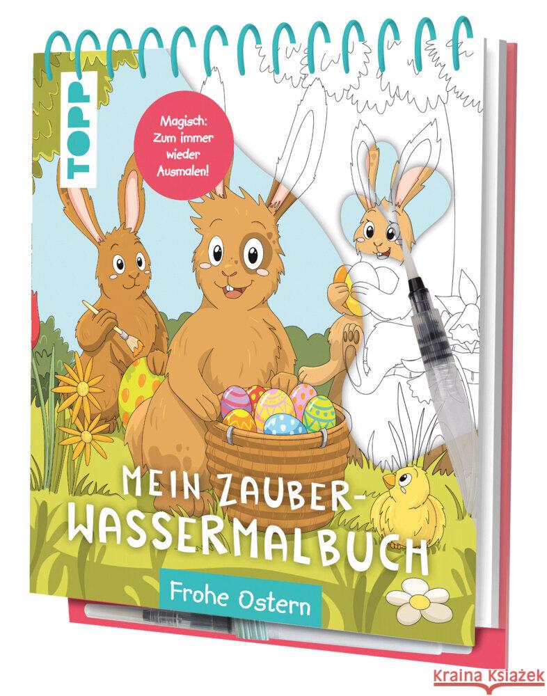 Mein Zauber-Wassermalbuch Frohe Ostern Heese, Janina 9783735892294