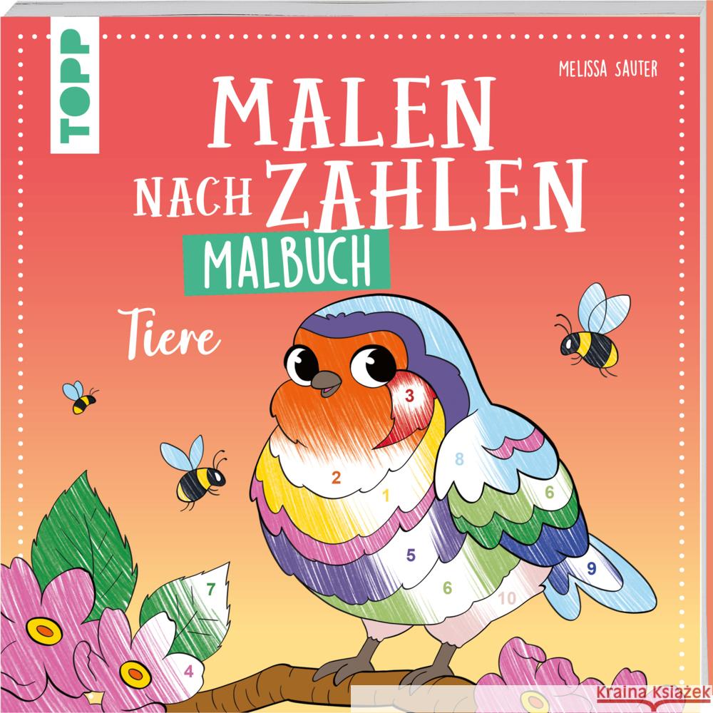 Malen nach Zahlen Malbuch Tiere Sauter, Melissa 9783735892799