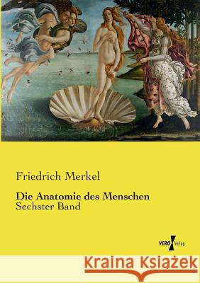 Die Anatomie des Menschen: Sechster Band Friedrich Merkel 9783737213400 Vero Verlag