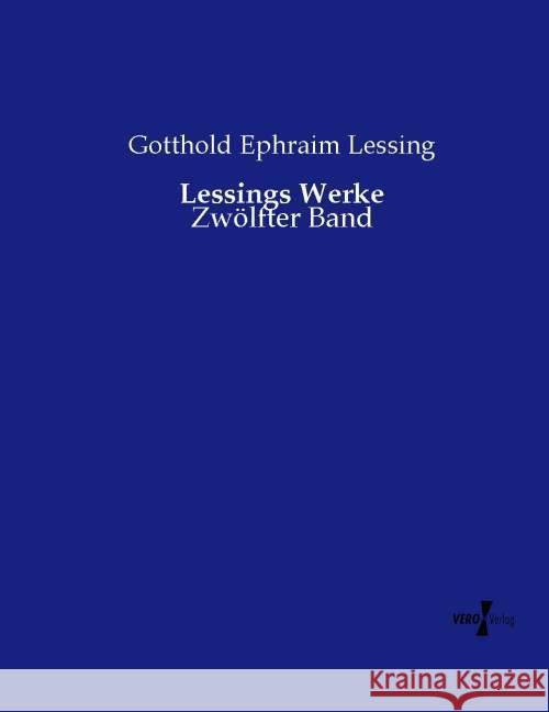 Lessings Werke Lessing, Gotthold Ephraim 9783737219877