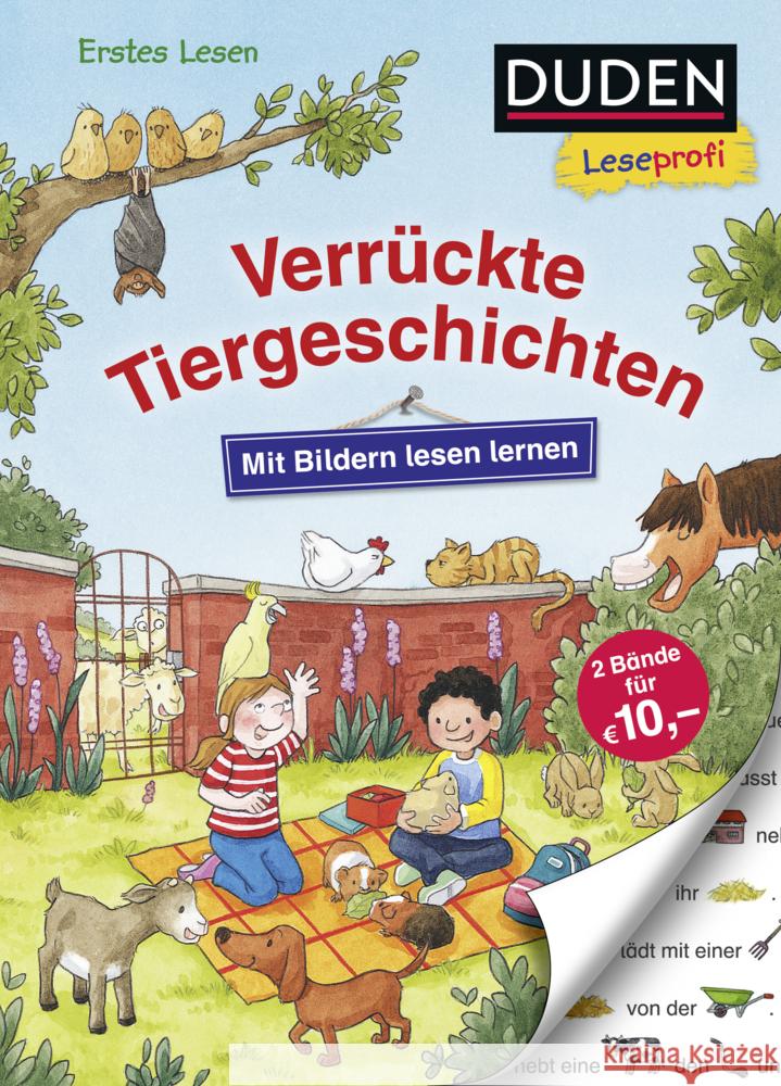 Duden Leseprofi - Mit Bildern lesen lernen: Verrückte Tiergeschichten Holthausen, Luise, Fischer-Hunold, Alexandra 9783737332576