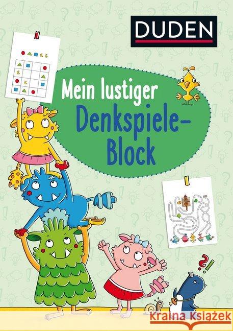 Mein lustiger Denkspiele-Block Weller-Essers, Andrea 9783737333399 FISCHER Duden