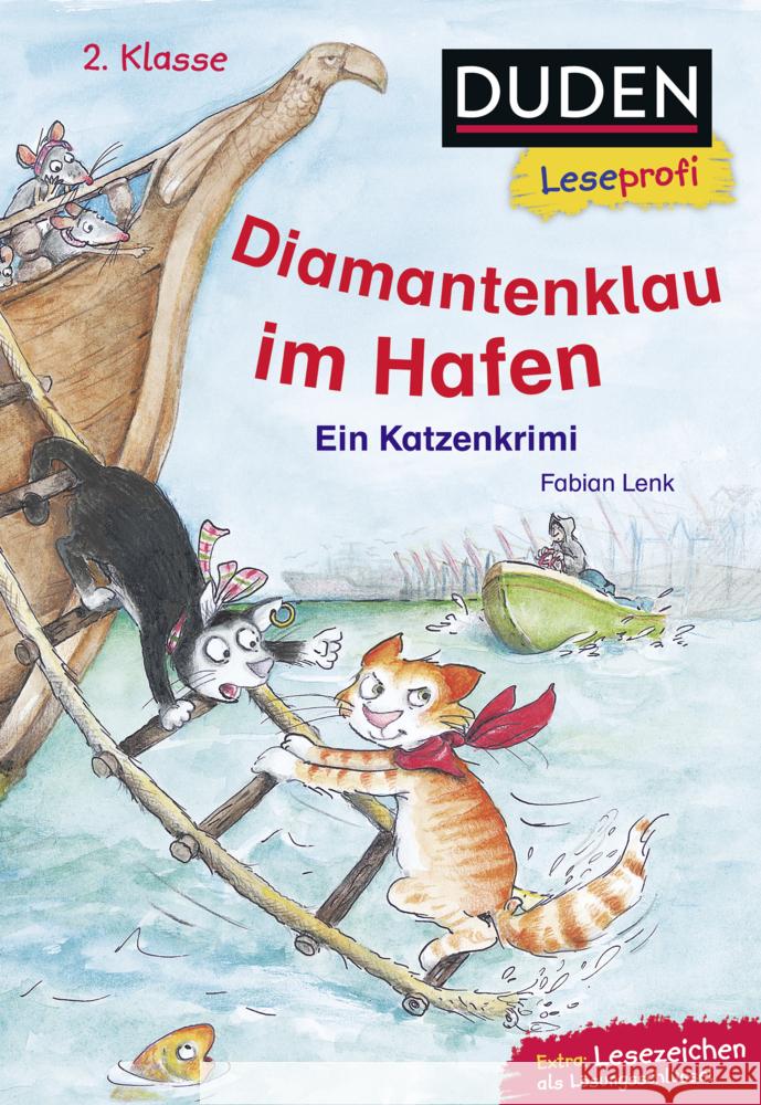 Duden Leseprofi - Diamantenklau im Hafen, 2. Klasse Lenk, Fabian 9783737334716