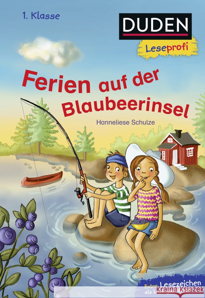 Duden Leseprofi - Ferien auf der Blaubeerinsel, 1. Klasse Schulze, Hanneliese 9783737334723 FISCHER Duden