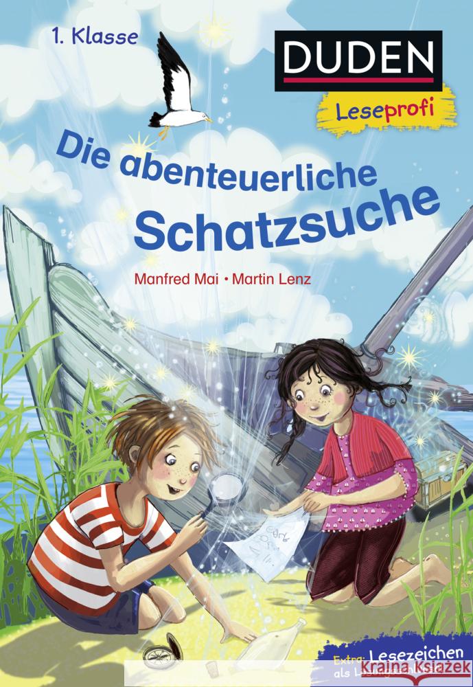 Duden Leseprofi - Die abenteuerliche Schatzsuche, 1. Klasse Mai, Manfred, Lenz, Martin 9783737336321