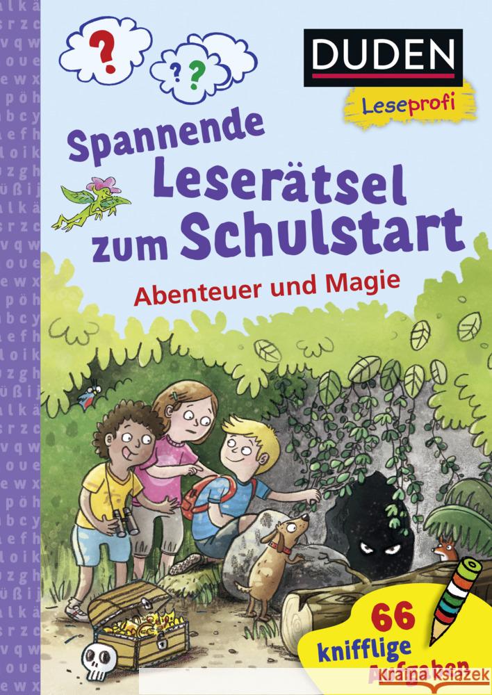 Duden Leseprofi - Spannende Leserätsel zum Schulstart: Abenteuer und Magie, 1. Klasse Moll, Susanna 9783737336536