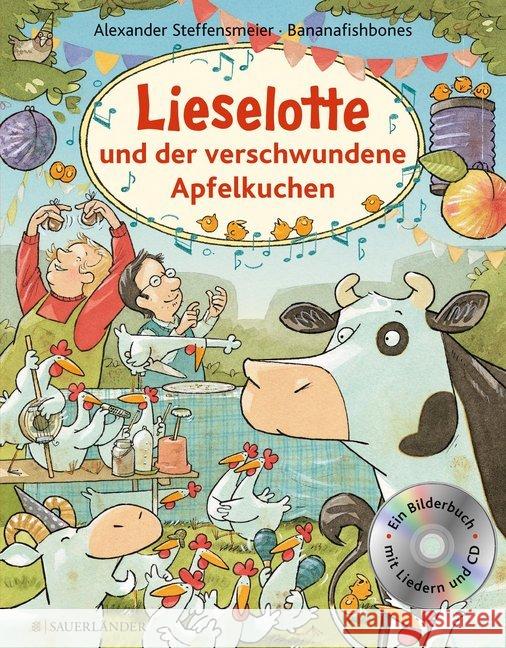 Lieselotte und der verschwundene Apfelkuchen, m. Audio-CD Steffensmeier, Alexander 9783737350105 FISCHER Sauerländer