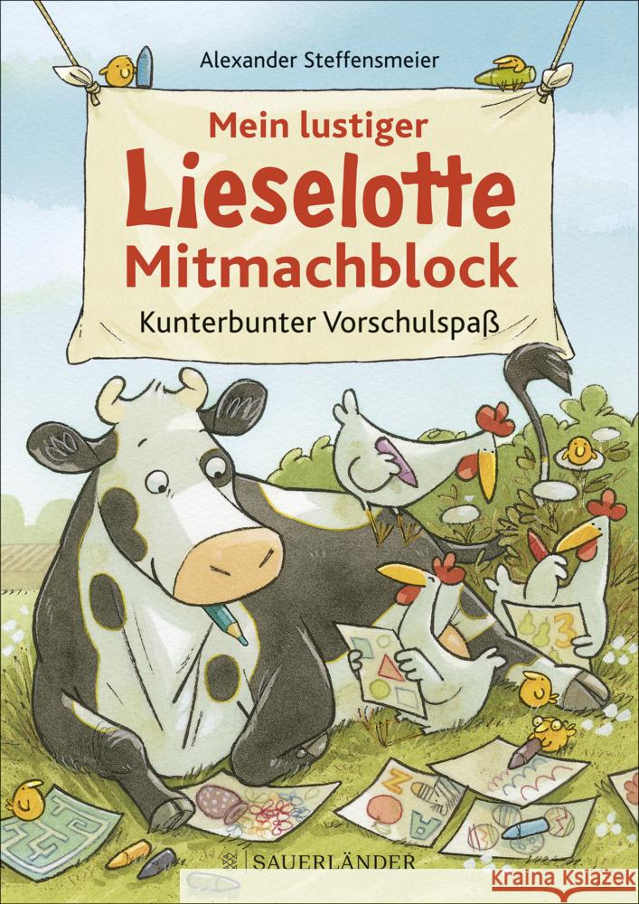 Mein lustiger Lieselotte Mitmachblock Steffensmeier, Alexander 9783737359207 FISCHER Sauerländer