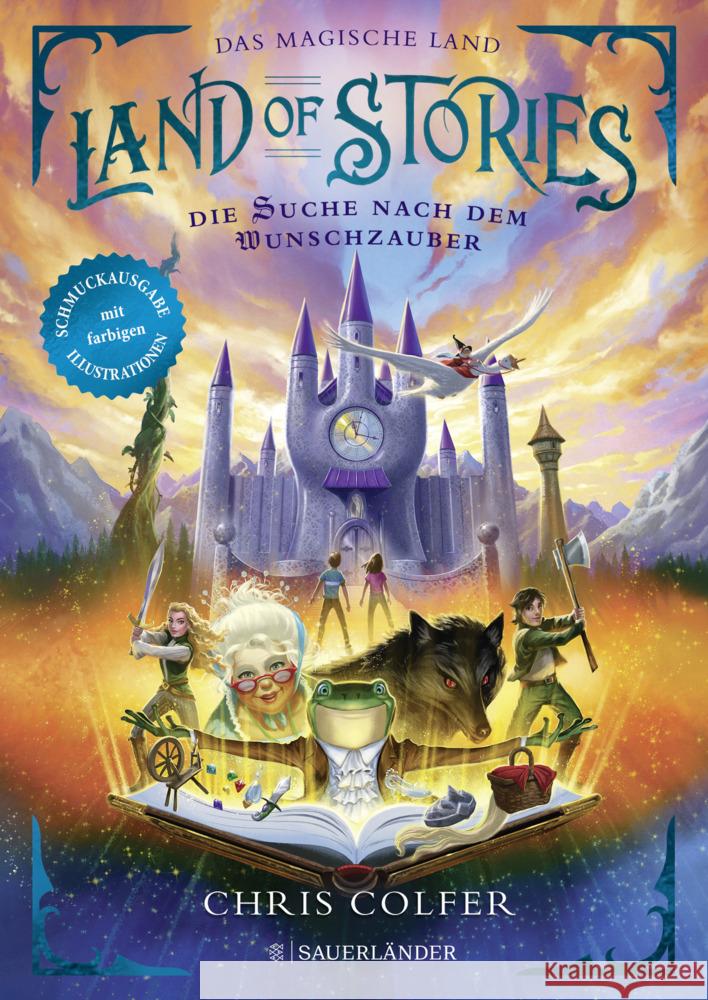 Land of Stories: Das magische Land 1 - Die Suche nach dem Wunschzauber Colfer, Chris 9783737359948