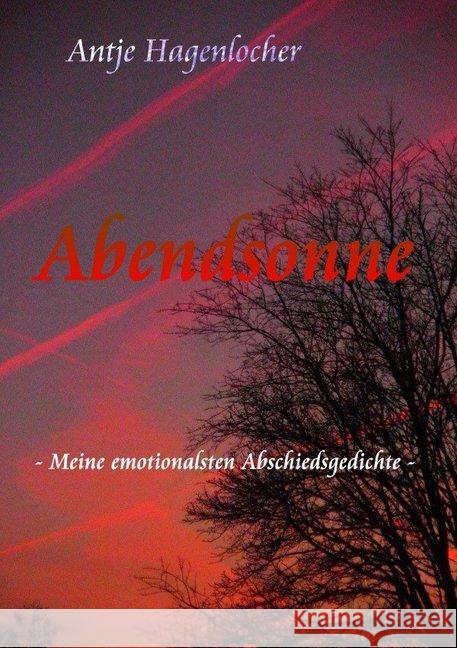 Abendsonne - Meine emotionalsten Abschiedsgedichte Hagenlocher, Antje 9783737531078