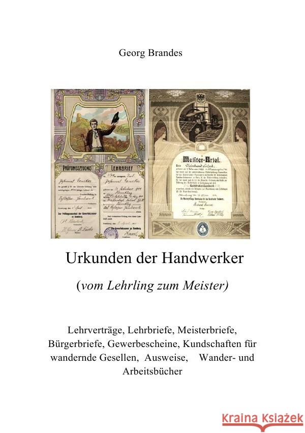 Urkunden der Handwerker Brandes, Georg 9783737531498