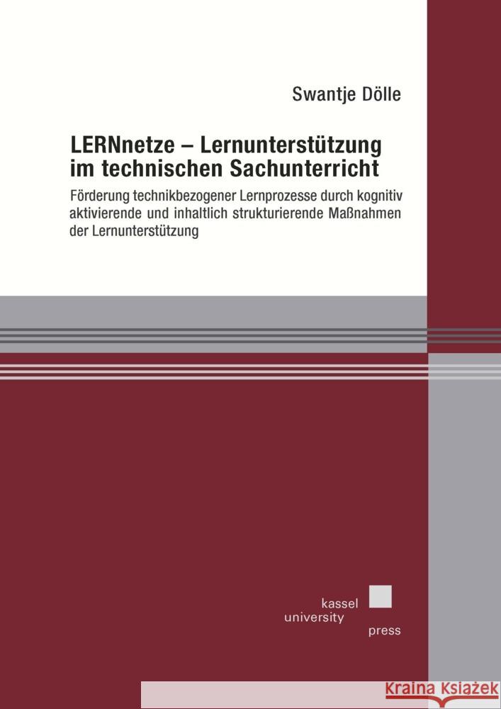 LERNnetze - Lernunterstützung im technischen Sachunterricht Dölle, Swantje 9783737611954