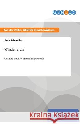 Windenergie: Offshore-Industrie braucht Folgeaufträge Schneider, Anja 9783737948555 Gbi-Genios Verlag