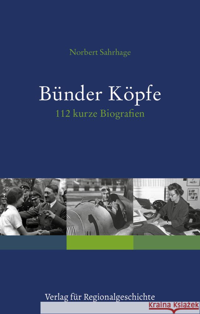 Bünder Köpfe Sahrhage, Norbert 9783739513607 Verlag für Regionalgeschichte
