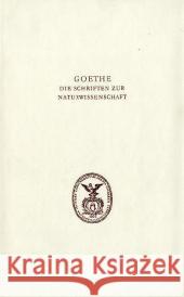 Goethe. Die Schriften Zur Naturwissenschaft (Leopoldina): Zweite Abteilung: Ergänzungen Und Erläuterungen.Band 9, Teil B: Zur Morphologie 1796-1815 Wolf, K. Lothar 9783740000257 Verlag Hermann Bohlaus Nachfolger