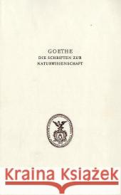 Goethe. Die Schriften Zur Naturwissenschaft (Leopoldina): Zweite Abteilung: Ergänzungen Und Erläuterungen.Band 7: Zur Geologie Und Mineralogie. Von De Wolf, K. Lothar 9783740000707