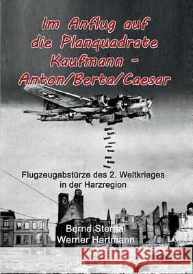 Im Anflug auf die Planquadrate Kaufmann - Anton/Berta/Caesar: Flugzeugabstürze des 2. Weltkrieges in der Harzregion Sternal, Bernd 9783741266508