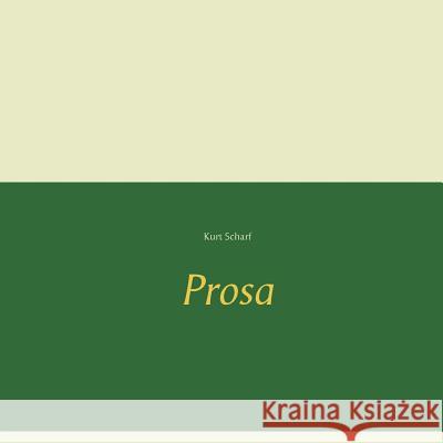 Prosa Kurt Scharf 9783741298103