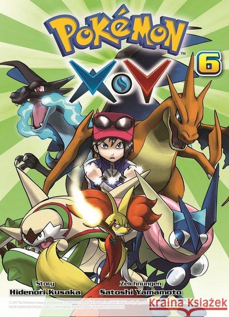 Pokémon X und Y. Bd.6 Kusaka, Hidenori; Yamamoto, Satoshi 9783741603075 Panini Manga und Comic