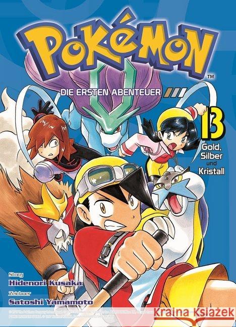 Pokémon - Die ersten Abenteuer. Bd.13 : Gold, Silber und Kristall Kusaka, Hidenori; Yamamoto, Satoshi 9783741606083 Panini Manga und Comic