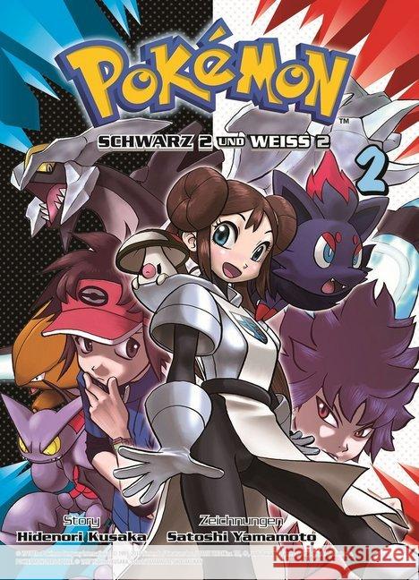 Pokémon Schwarz und Weiss, Edition 2. Bd.2 Kusaka, Hidenori; Yamamoto, Satoshi 9783741608148 Panini Manga und Comic