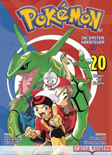 Pokémon - Die ersten Abenteuer. Bd.20 : Rubin und Saphir Kusaka, Hidenori; Yamamoto, Satoshi 9783741611551