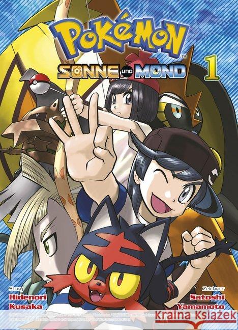 Pokémon - Sonne und Mond. Bd.1 Kusaka, Hidenori; Yamamoto, Satoshi 9783741612022 Panini Manga und Comic