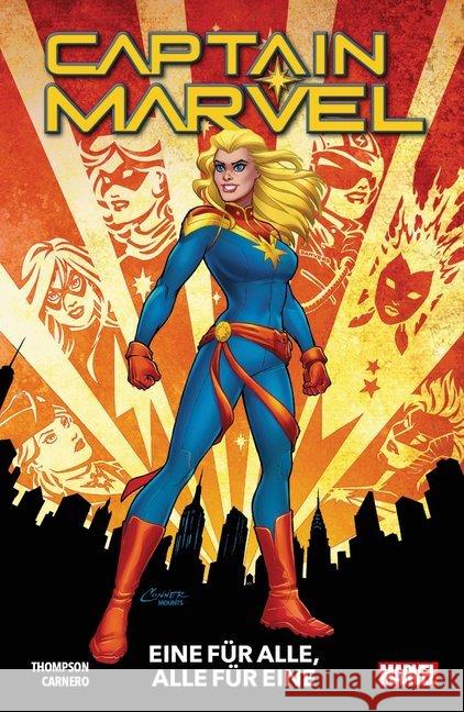 Captain Marvel - Neustart: Eine für alle, alle für eine Thompson, Kelly; Carnero, Carmen 9783741616136 Panini Manga und Comic