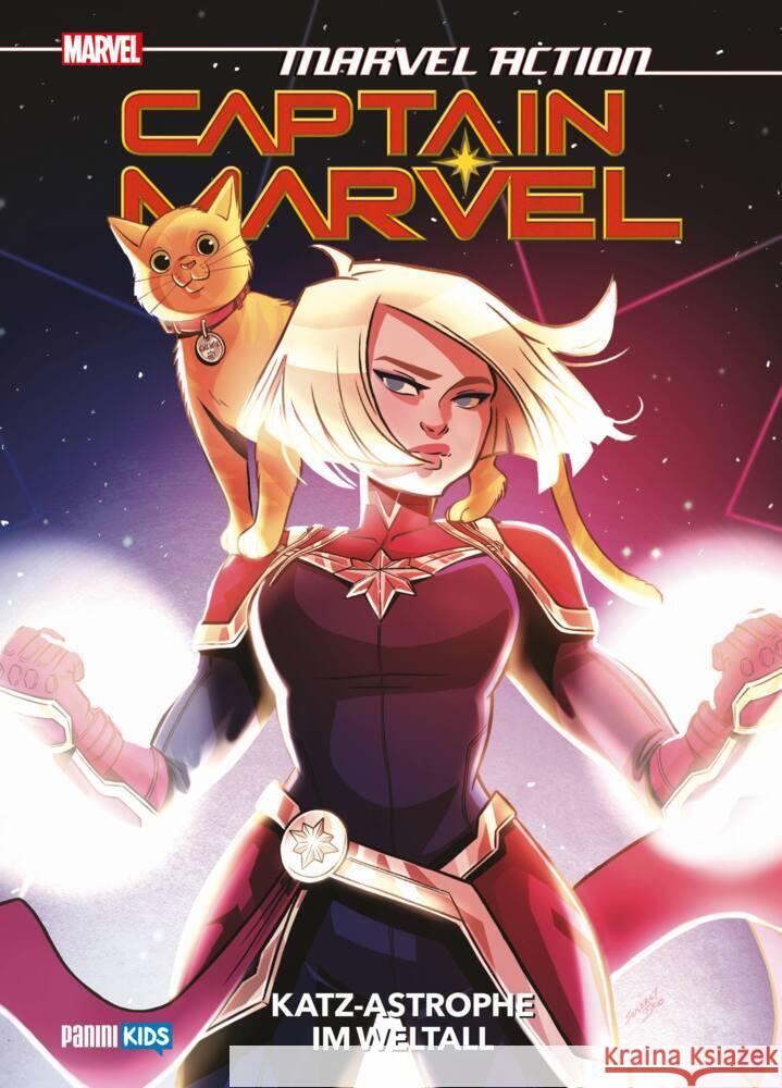 Marvel Action: Captain Marvel - Katz-Astrophe im Weltall Maggs, Sam; Boo, Sweeney 9783741616334 Panini Manga und Comic