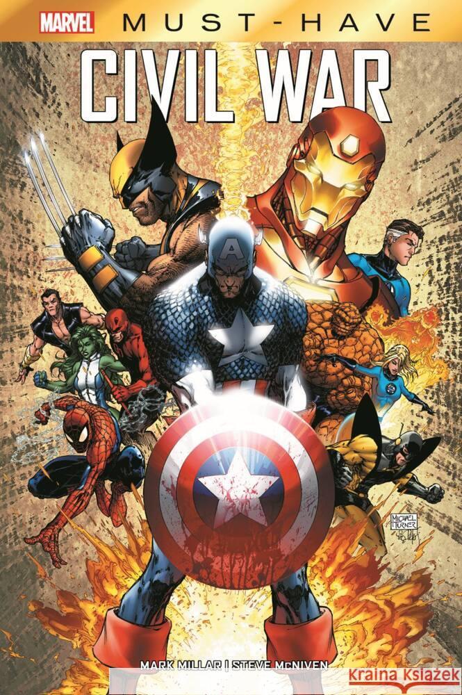 Marvel Must-Have: Civil War Millar, Mark; McNiven, Steve 9783741616600