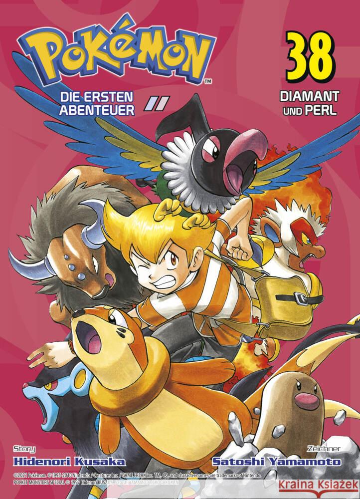 Pokémon - Die ersten Abenteuer - Diamant und Perl. Bd.38 Kusaka, Hidenori, Yamamoto, Satoshi 9783741621420 Panini Manga und Comic