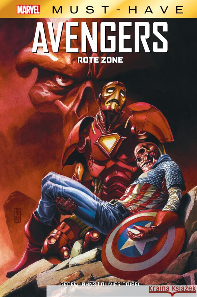 Marvel Must-Have: Avengers - Rote Zone Johns, Geoff, Coipel, Olivier 9783741633904