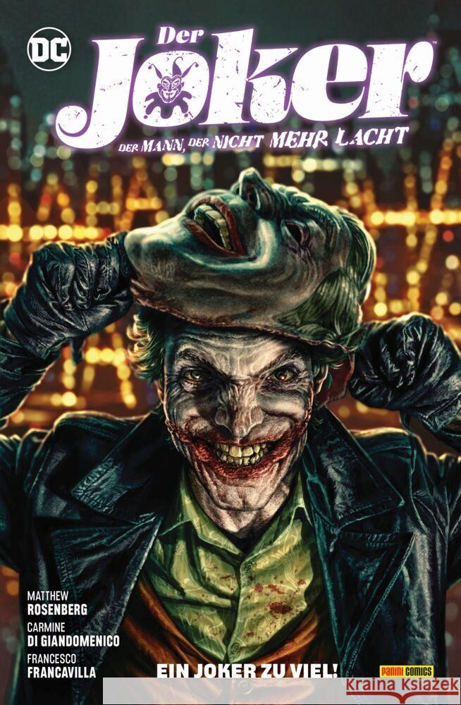 Der Joker: Der Mann, der nicht mehr lacht Rosenberg, Matthew, Di Giandomenico, Carmine, Francavilla, Francesco 9783741634918 Panini Manga und Comic
