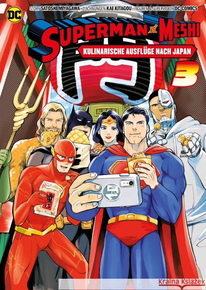 Superman vs. Meshi: Kulinarische Ausflüge nach Japan (Manga) 03 Miyagawa, Satoshi, Kitagou, Kai 9783741637308