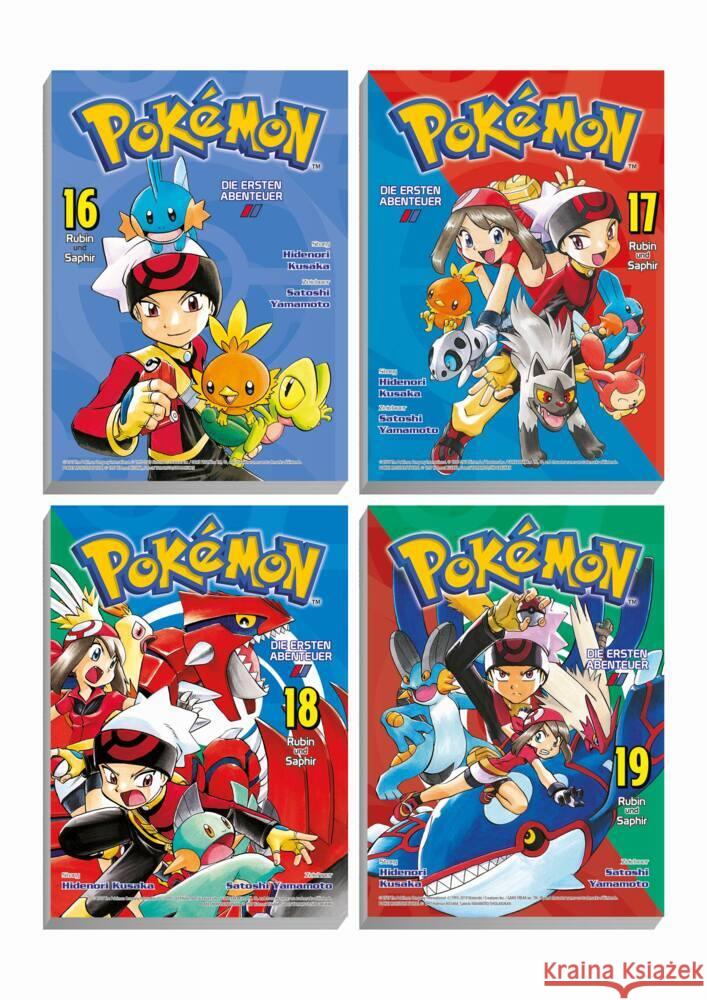 Pokémon - Manga Pack 05 Kusaka, Hidenori, Yamamoto, Satoshi 9783741640629 Panini Manga und Comic