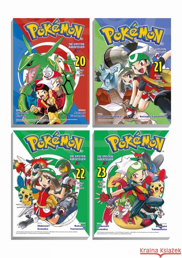 Pokémon - Manga Pack 06 Kusaka, Hidenori, Yamamoto, Satoshi 9783741640636 Panini Manga und Comic