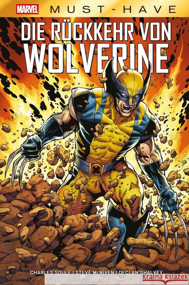 Marvel Must-Have: Die Rückkehr von Wolverine Soule, Charles, McKniven, Steve, Shalvey, Declan 9783741640933 Panini Manga und Comic