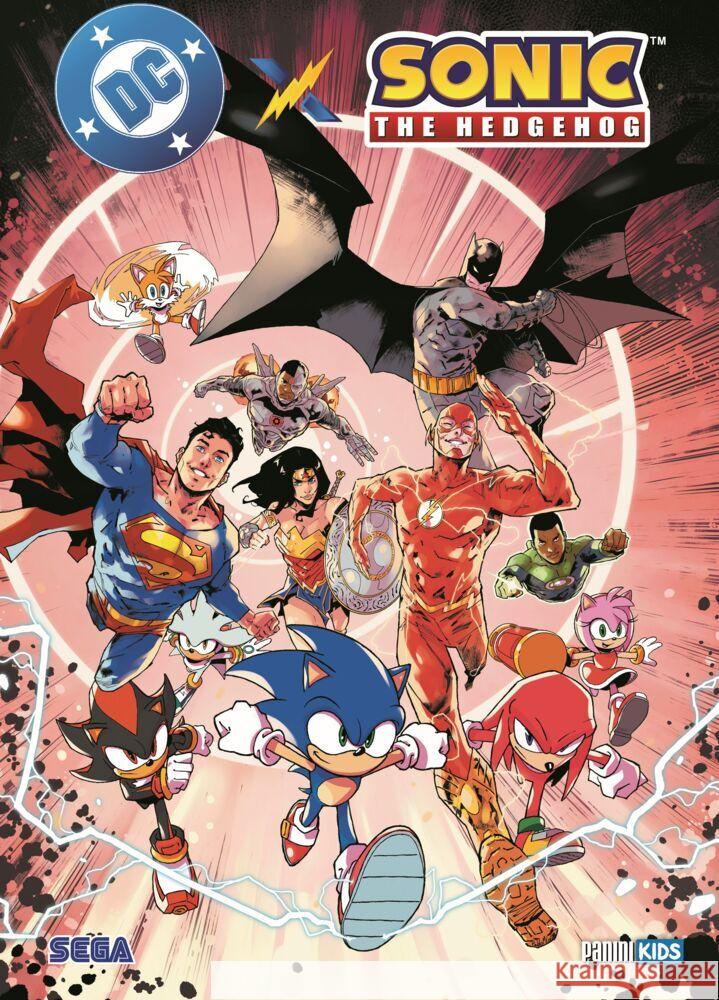 DC x Sonic The Hedgehog Flynn, Ian, Thomas, Adam Bryce 9783741645853